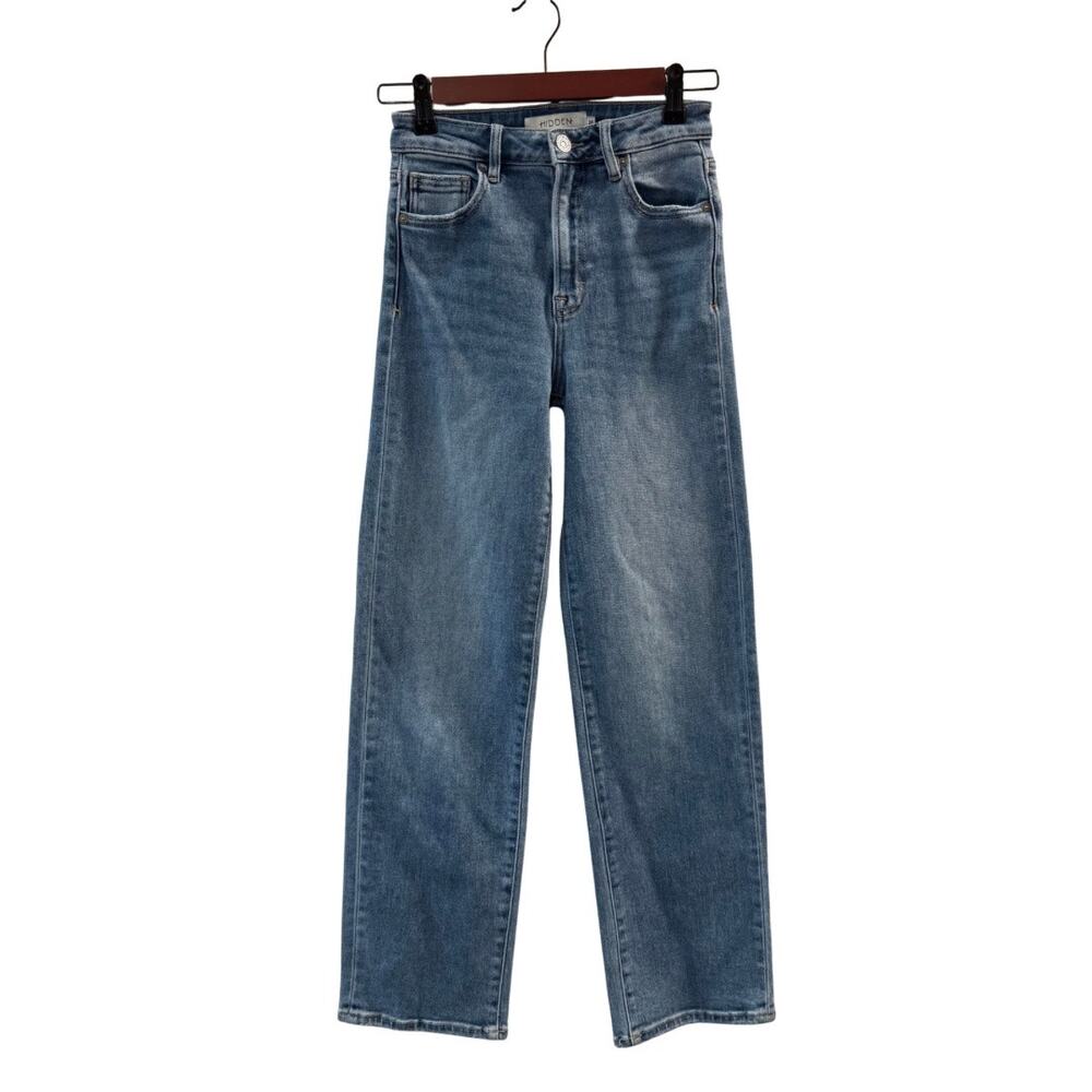 Hidden Women’s Relaxed Straight Leg Jeans Size 24